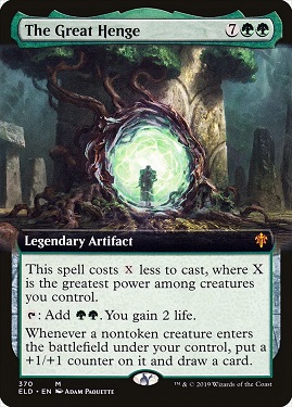 The Great Henge Throne of Eldraine Bordless